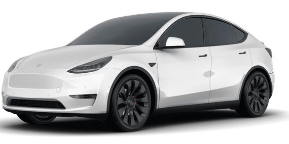 TESLA MODEL Y 2021 5YJYGDEF8MF157835 image